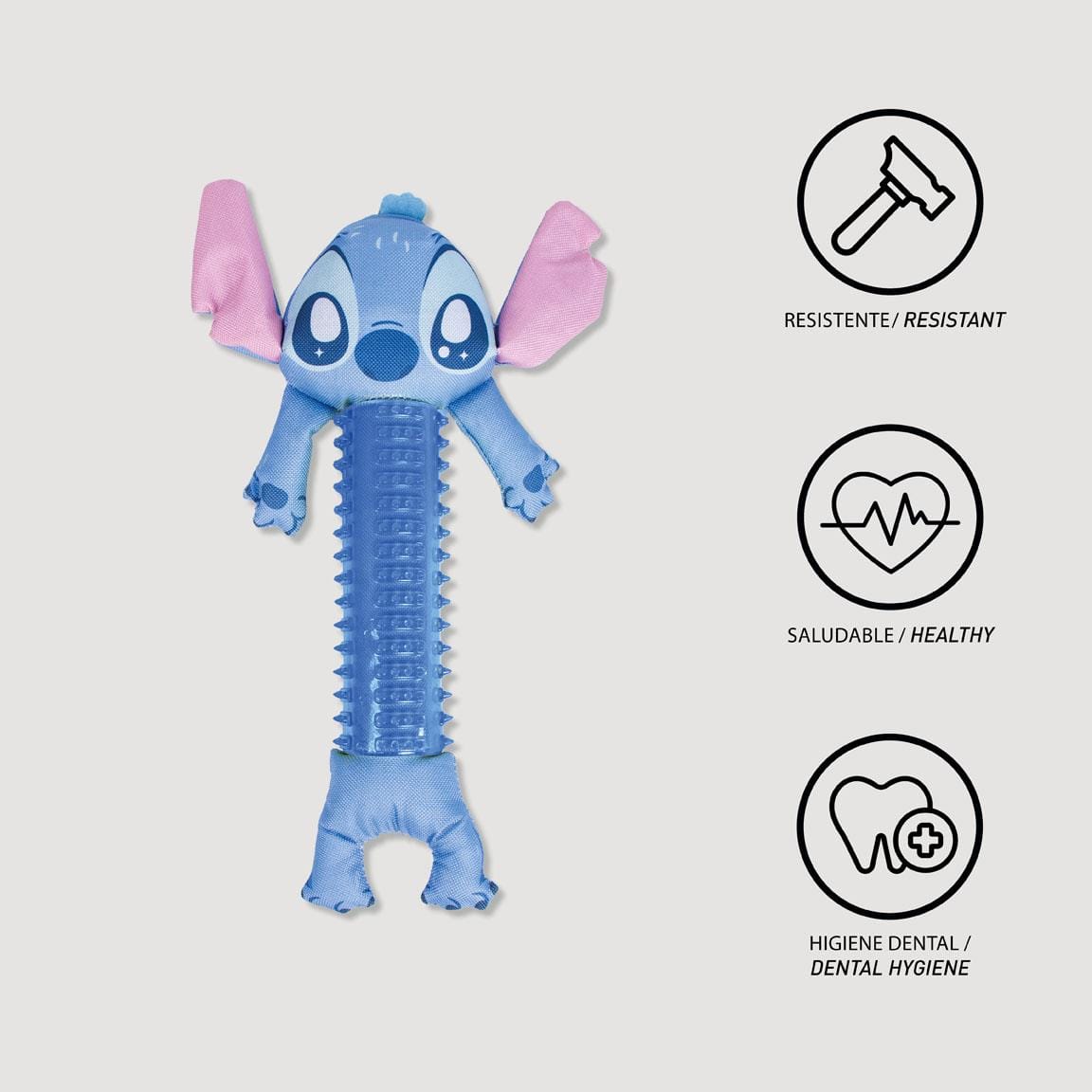 Hondenbijtstuk Stitch TPR - Afbeelding 2