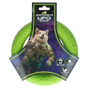 Dog Comets UFO ring (Groen/Roze)