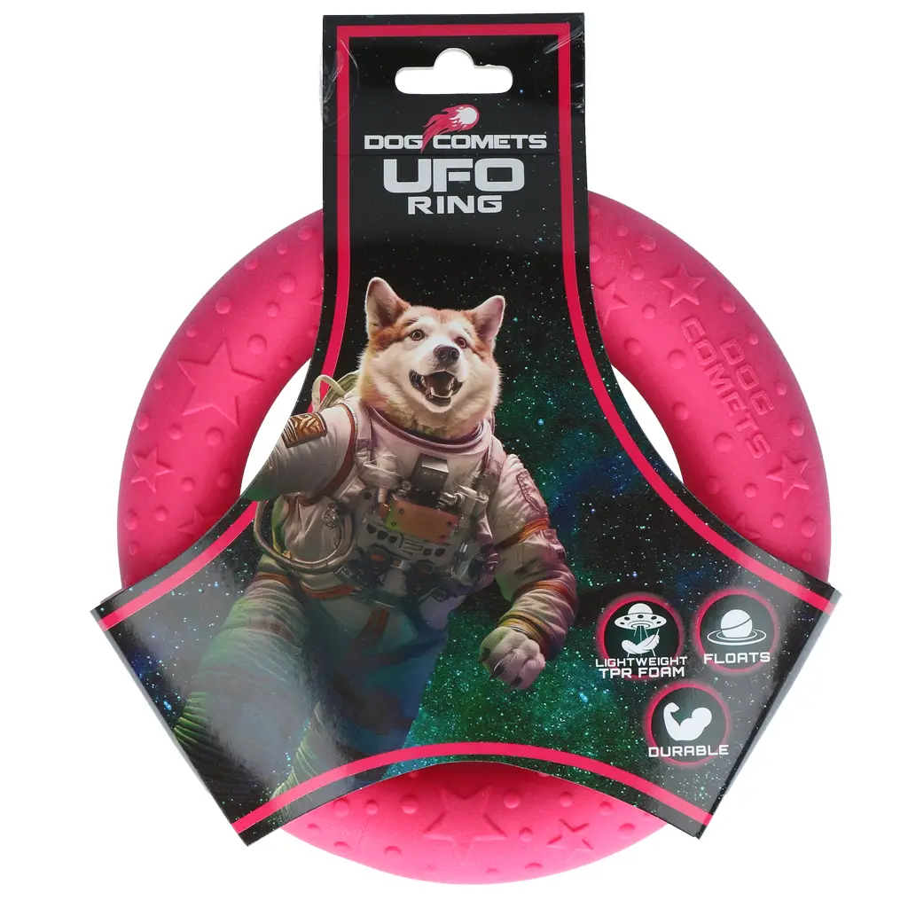 Dog Comets UFO ring (Groen/Roze) - Afbeelding 4